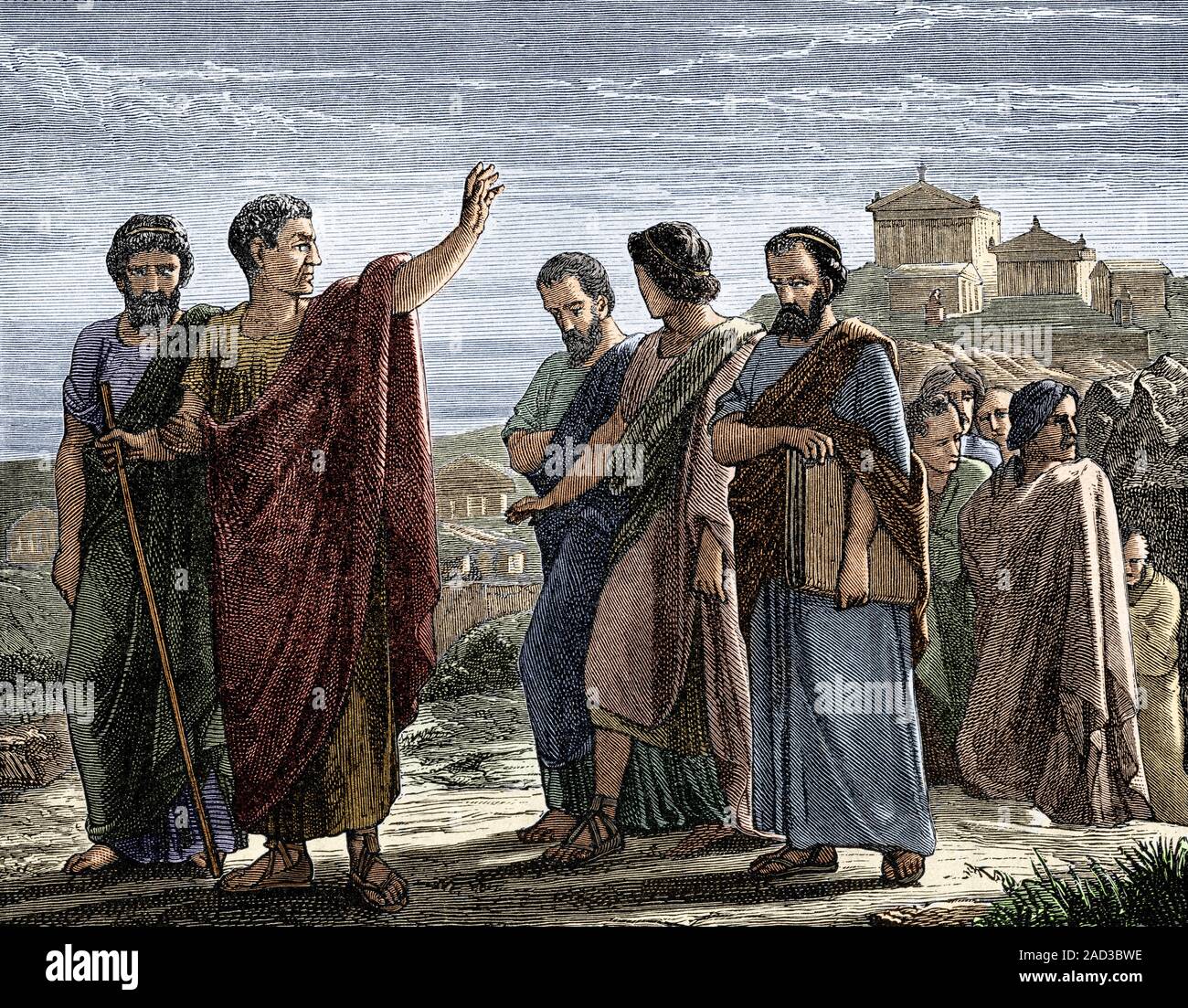 Aristóteles (384 AEC - 322 AEC), el filósofo y científico griego