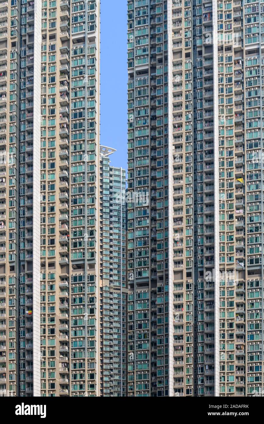 LOHAS Park es un Hong Kong Seaside High Rise y alta densidad de