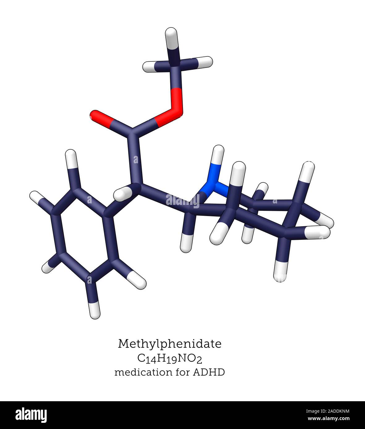 El metilfenidato, más conocido como Ritalin, es un estimulante del