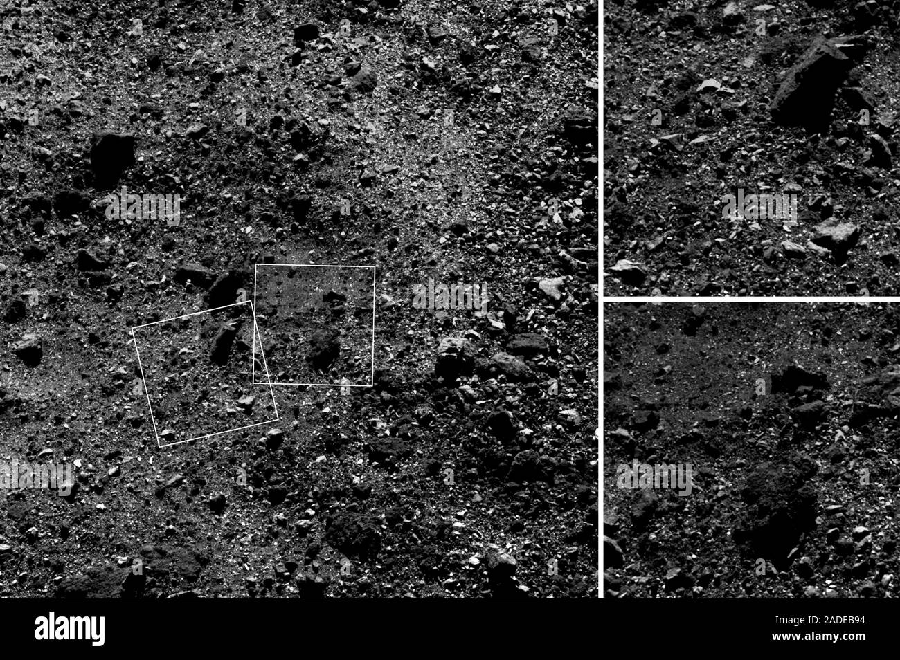 Alacena Encogerse de hombros Formular Superficie del asteroide Bennu, OSIRIS-REx imágenes. Los orígenes de la  identificación de recursos de interpretación espectral regolito Seguridad  Explorer (OSIRIS-REx) spac Fotografía de stock - Alamy