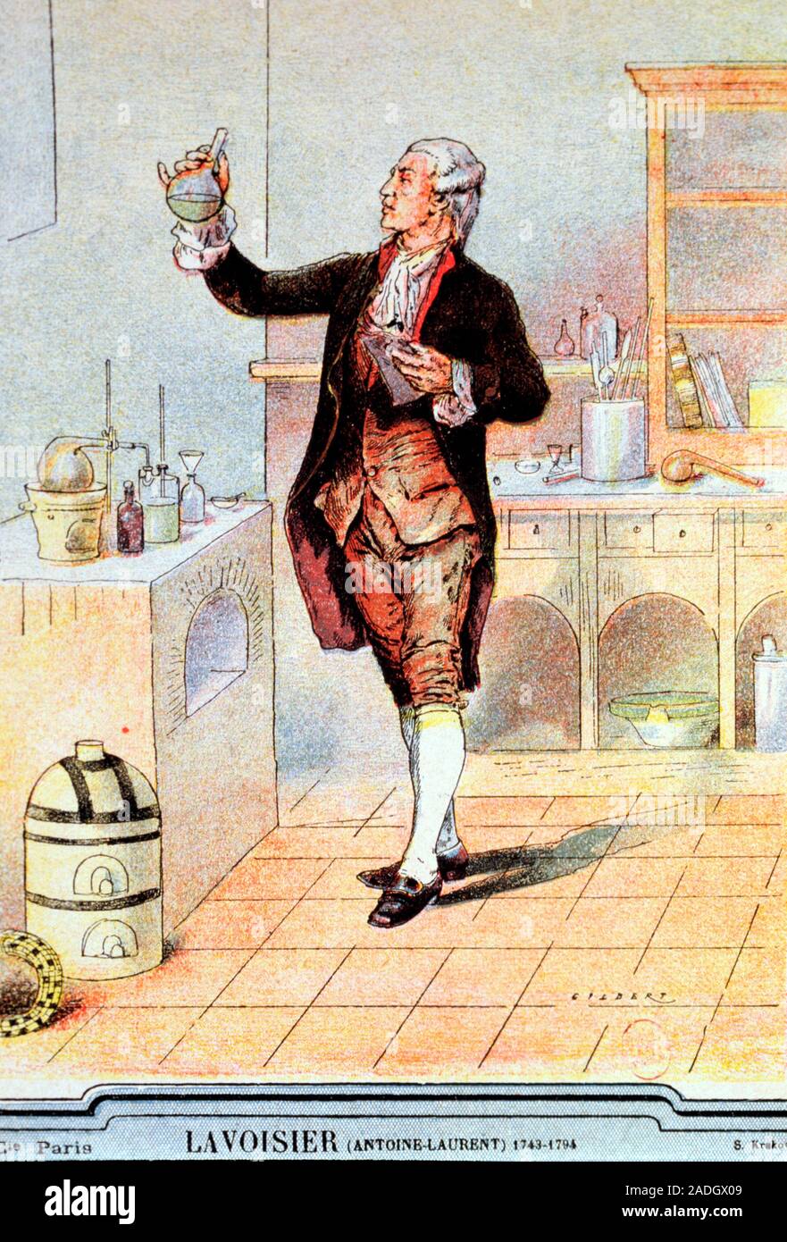 Antoine Laurent Lavoisier (1743-1794), el 