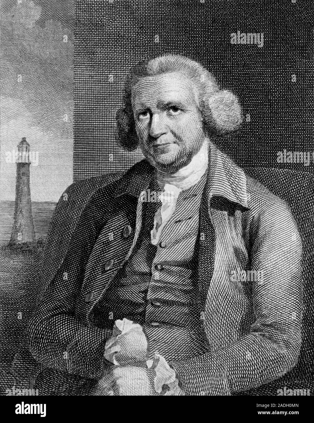 John Smeaton (1724-1792), ingeniero inglés. Smeaton, quien es considerado el  padre de la ingeniería civil, fue educado en Leeds. Su primera obra sobre  mathe Fotografía de stock - Alamy
