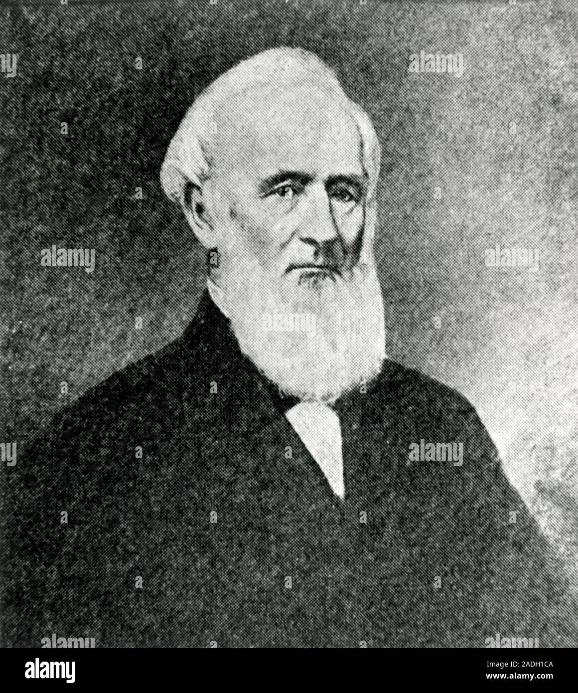 Henry Wells. Retrato de Henry Wells (180578), empresario de transporte