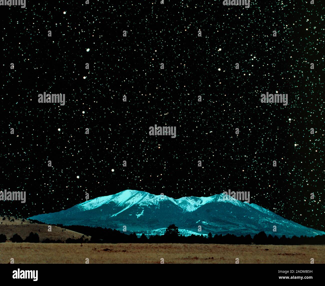 Starfield. Starfield con el arado y la Estrella Polar por encima de una