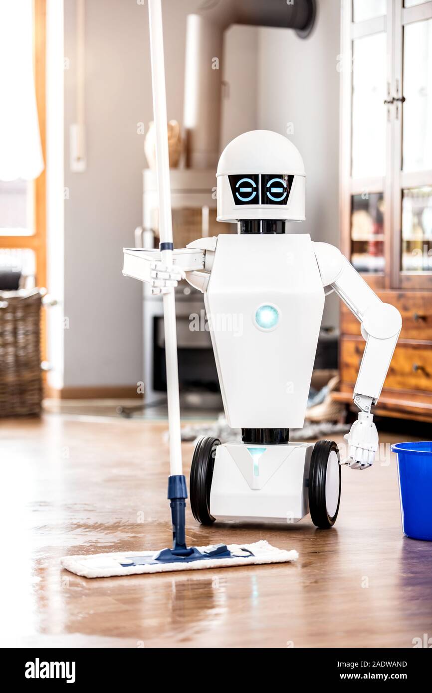 Robot domestico fotografías e imágenes de alta resolución - Alamy