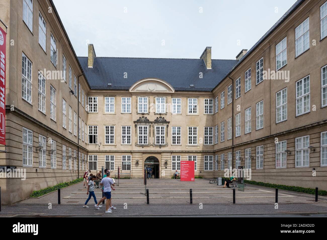 El Museo Nacional de Copenhague, Dinamarca Foto de stock