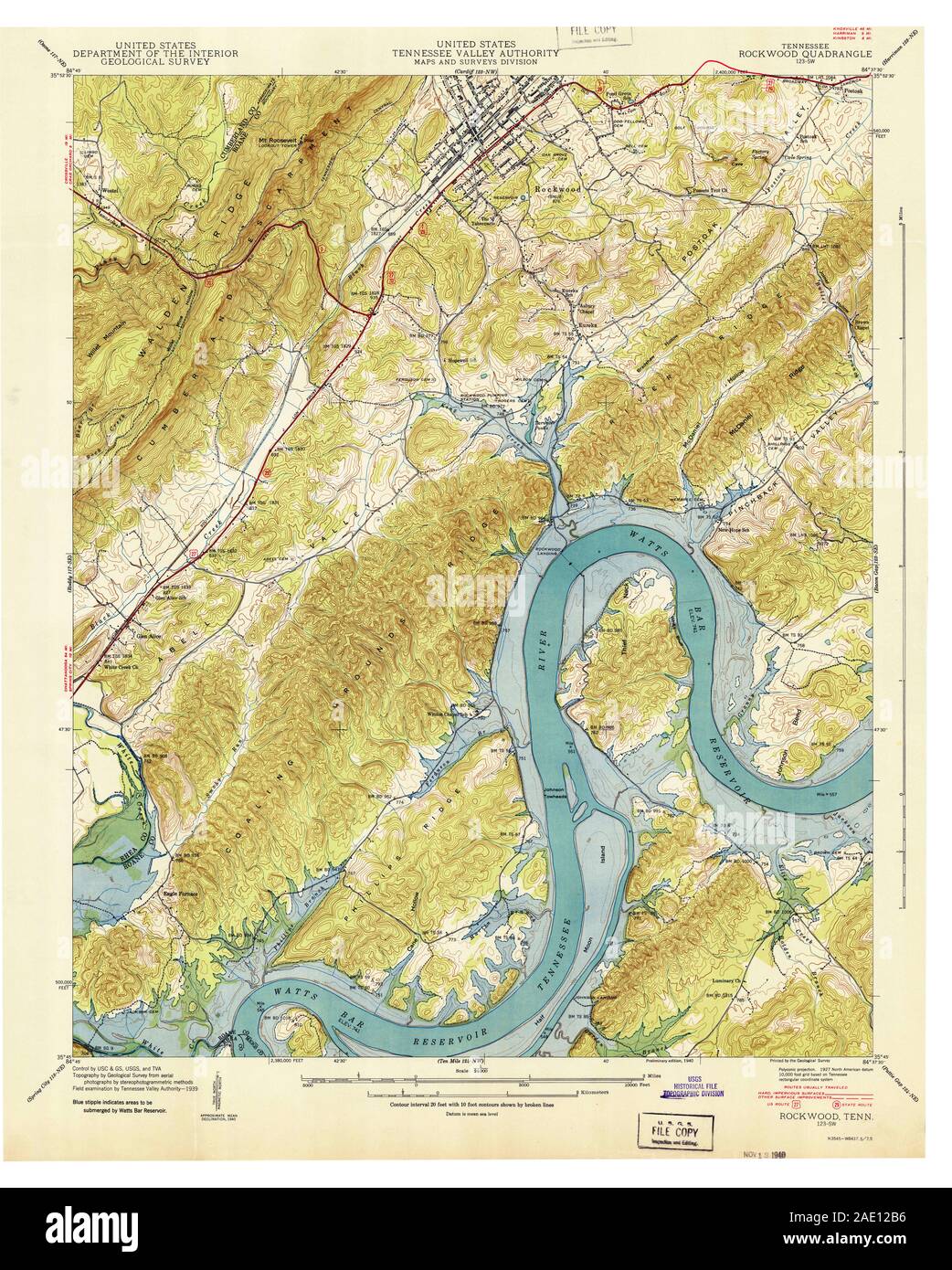 Mappa di rockwood fotografías e imágenes de alta resolución Alamy