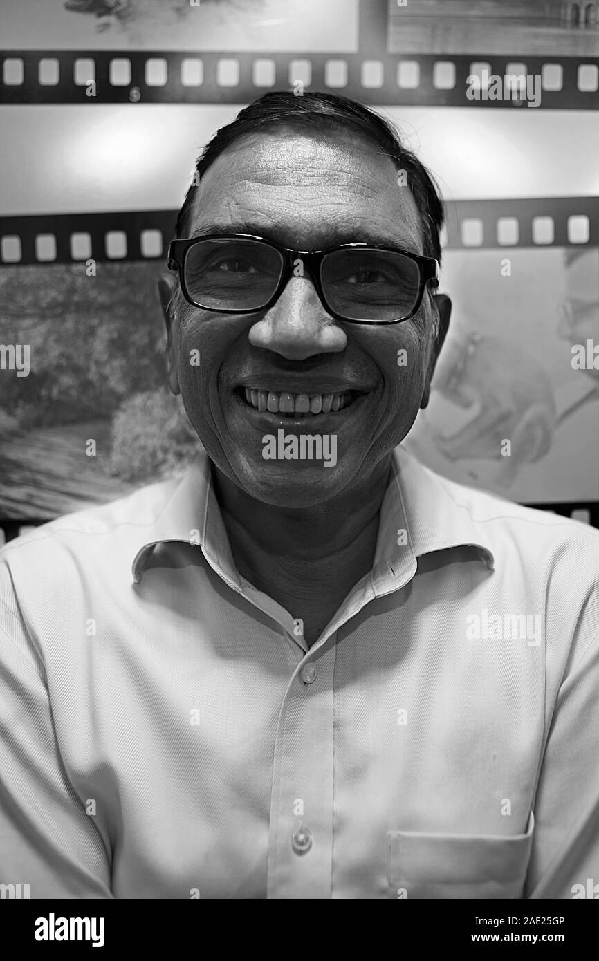 Jagdish Agarwal, fundador de Dinodia Fototeca, Mumbai, Maharashtra, India, Asia Foto de stock
