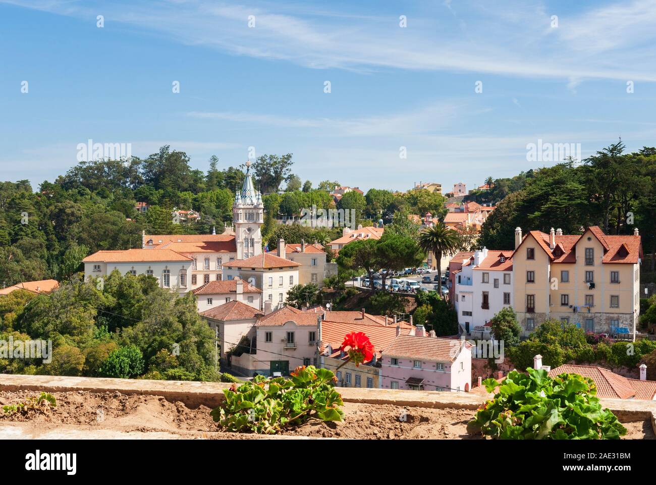 Vila de Sintra Portugal Foto de stock