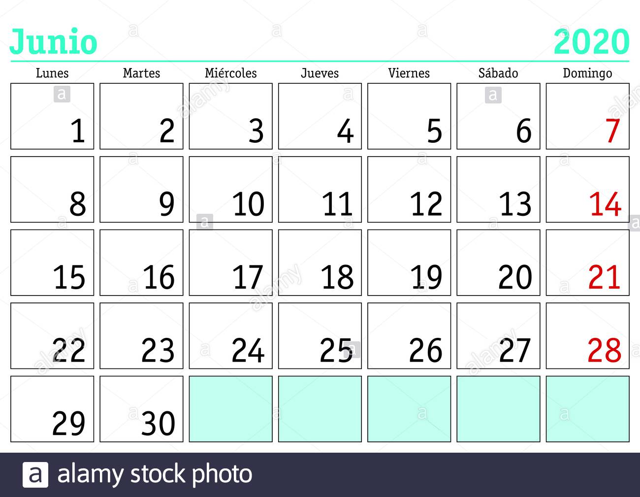 Calendario Junio 2020 Para Imprimir Imprimir El Pdf Gratis
