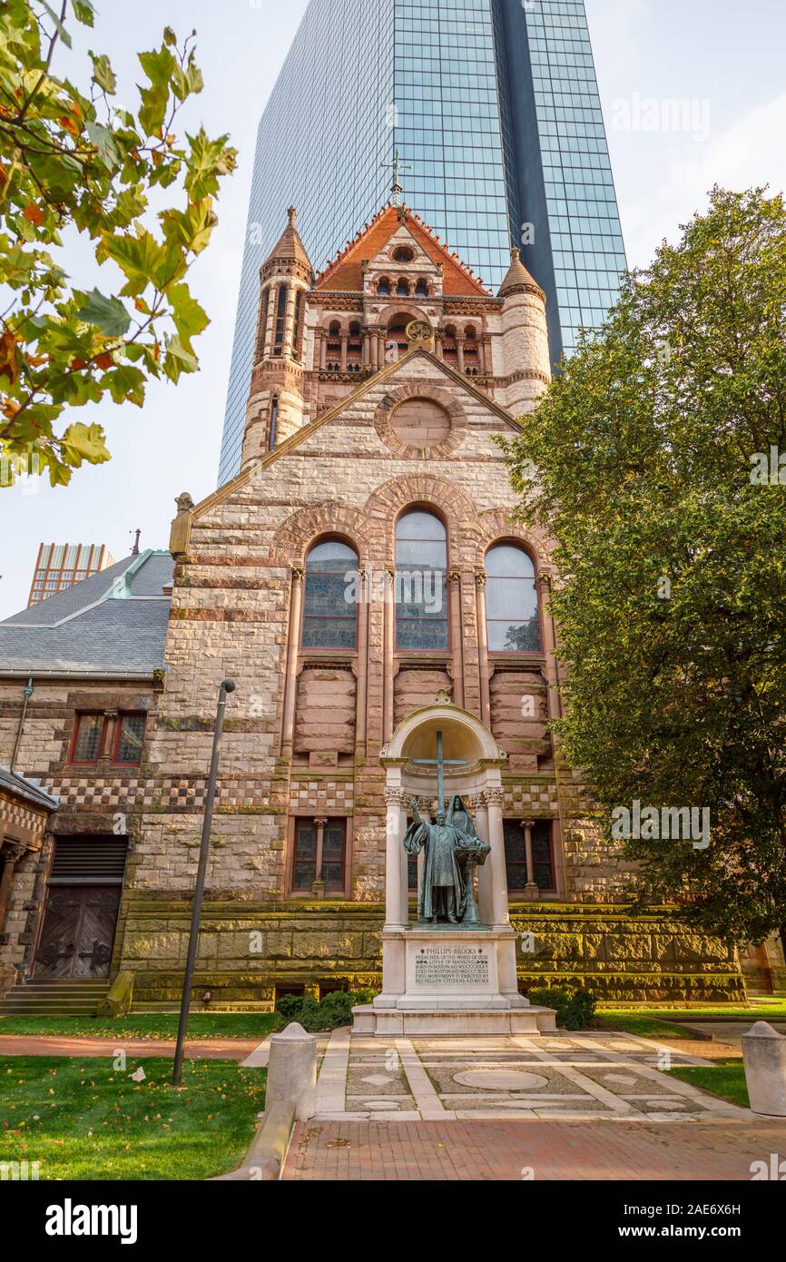 Monumento A Phillips Brooks Fotos e Imágenes de stock Alamy