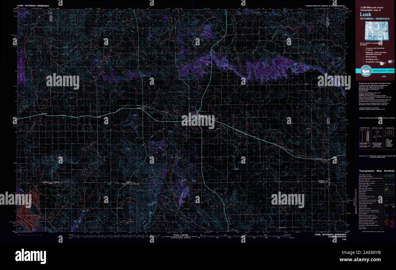 Mapa de lusk fotografías e imágenes de alta resolución Alamy