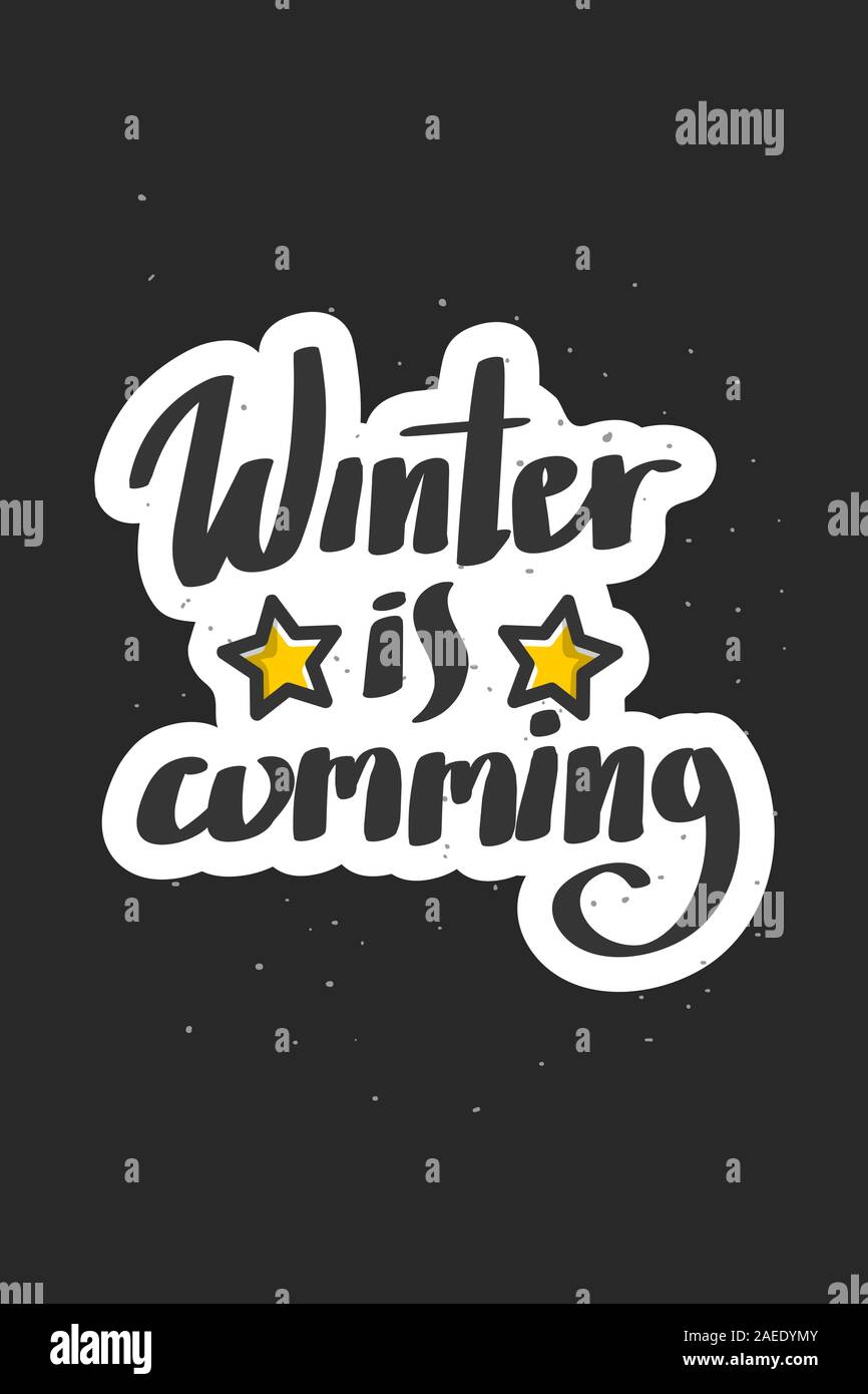 Deseos de Navidad letras doodle estilo Jolly vector Ilustración del Vector