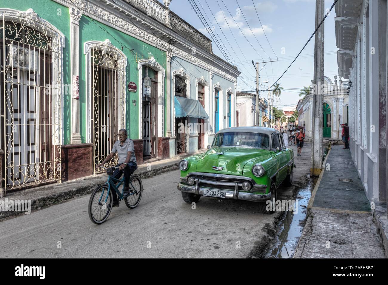Remedios, Villa Clara, Cuba, América del Norte Foto de stock