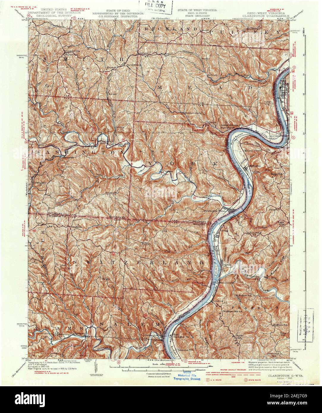 Mapa de clarington fotografías e imágenes de alta resolución Alamy