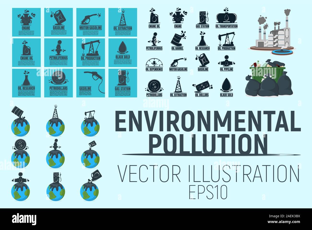 La Contaminacion Ambiental Concepto Icono Y Etiqueta La Tierra Y La Contaminacion Del Agua Logo Catastrofe Tecnogenica El Icono Y El Simbolo Distintivo Ilustracion Vectorial De Dibujos Animados Imagen Vector De Stock