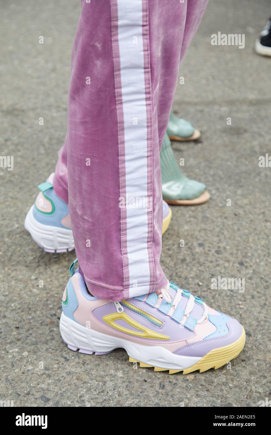 Sneakers ARCHIVIO,22 de Ante de color Rosa Mujer Zapatos de Zapatillas de Zapatillas de corte bajo 