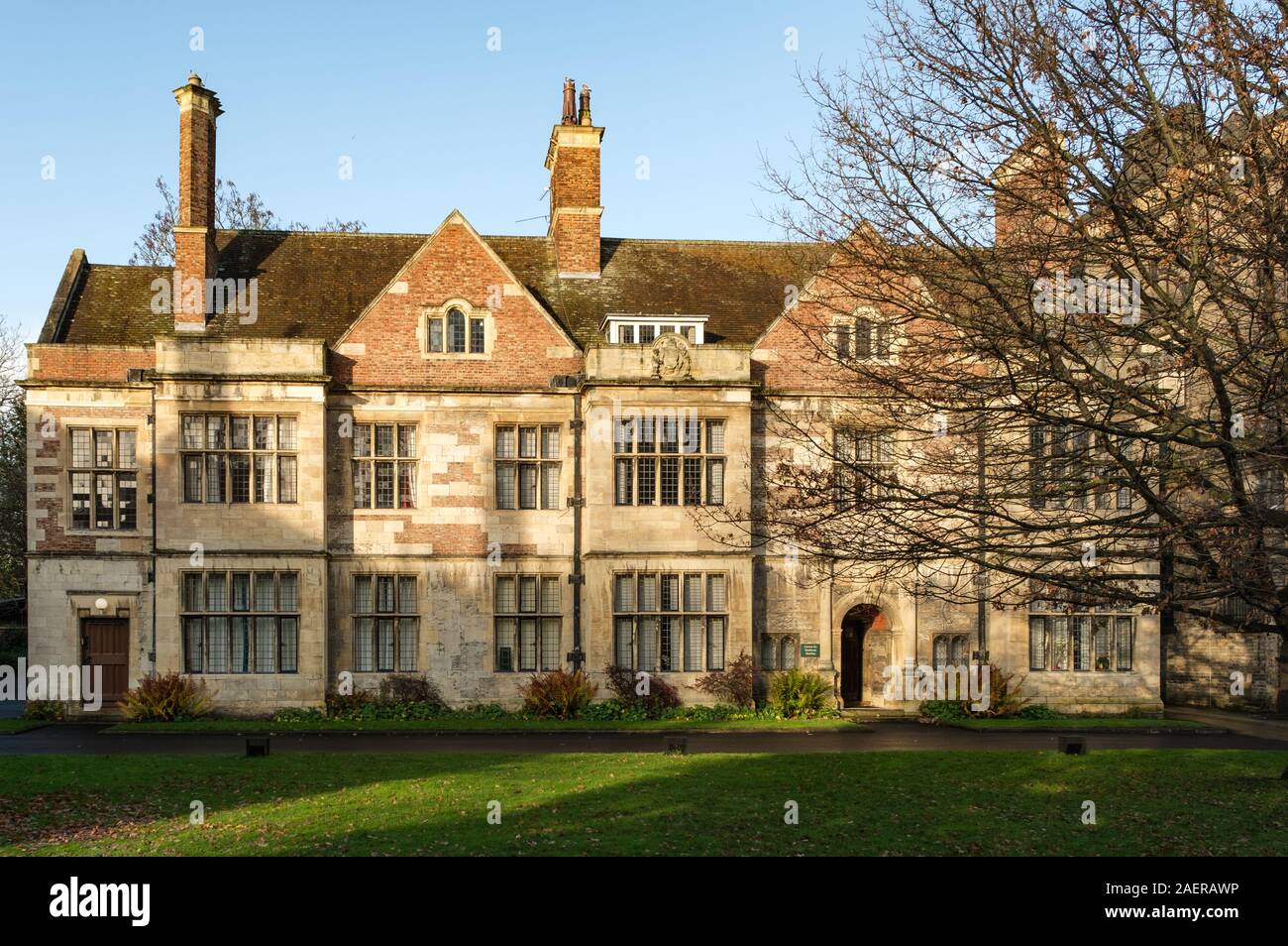 Edificio histórico en York, REINO UNIDO Foto de stock