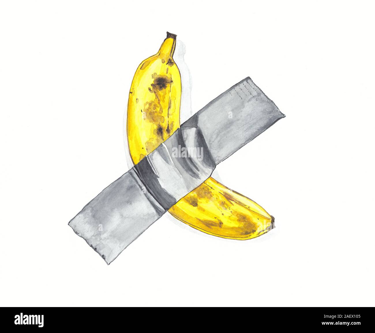 Cinta adhesiva de banana fotografías e imágenes de alta resolución - Alamy
