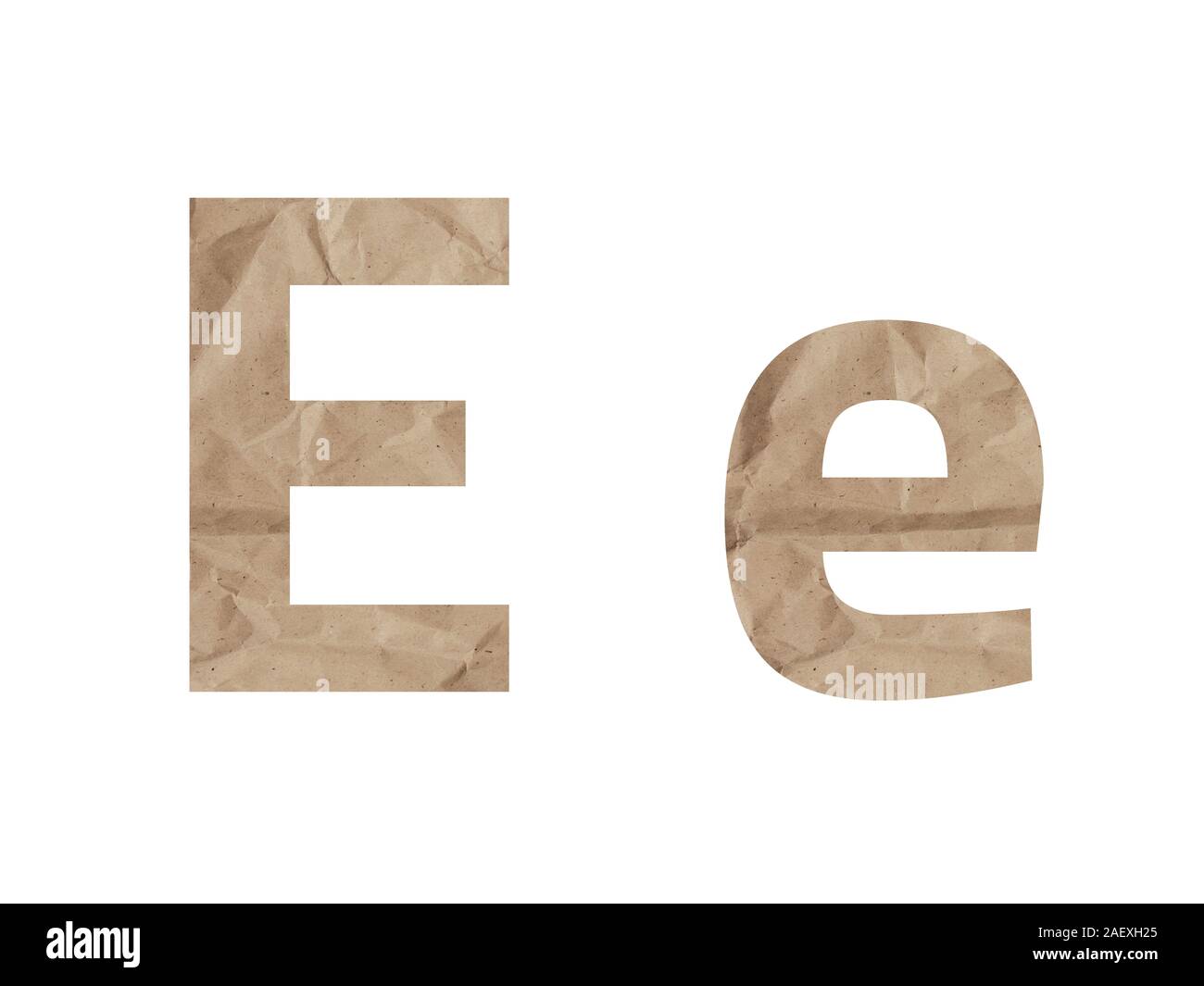 Letra E Mayuscula Fotos e Imágenes de stock Alamy