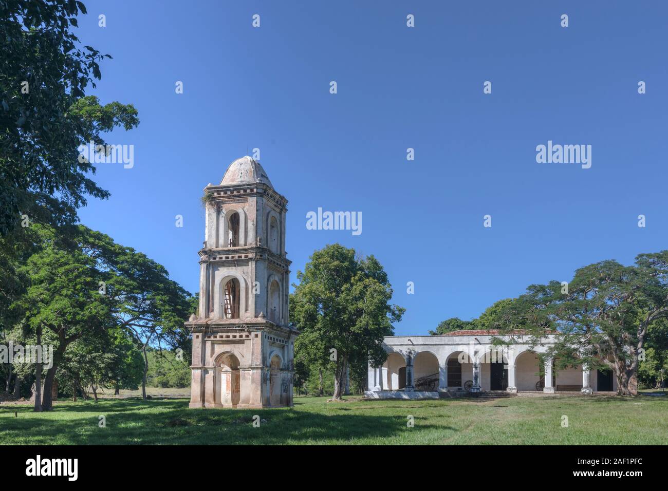 Ingenio San Isidro de los Destiladeros, Trinidad, Sancti Spíritus, Cuba, América del Norte Foto de stock