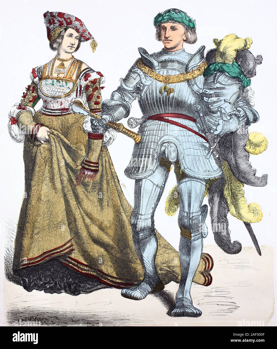 El traje nacional, la ropa, la historia de los trajes, el príncipe y la  princesa, en 1530, Volkstracht, Kleidung, Geschichte der Kostüme, Fürst und  Fürstin, 1530 Fotografía de stock - Alamy