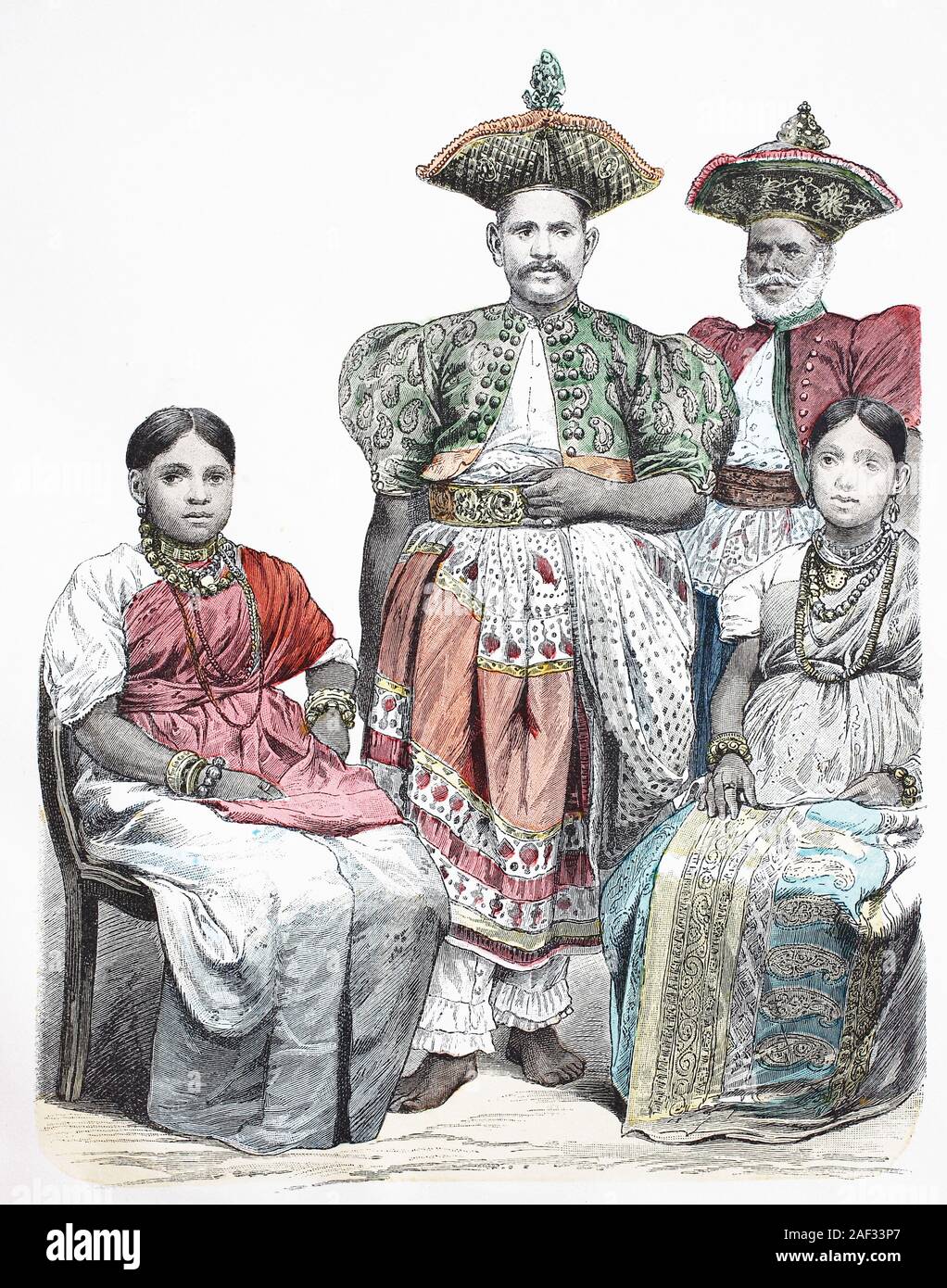 El traje nacional, la ropa, la historia de los trajes, Francos, par del  rey, del siglo XI, Volkstracht Kleidung, Geschichte der Kostüme,  fränkisches Königspaar, 11. Jahrhundert Fotografía de stock - Alamy