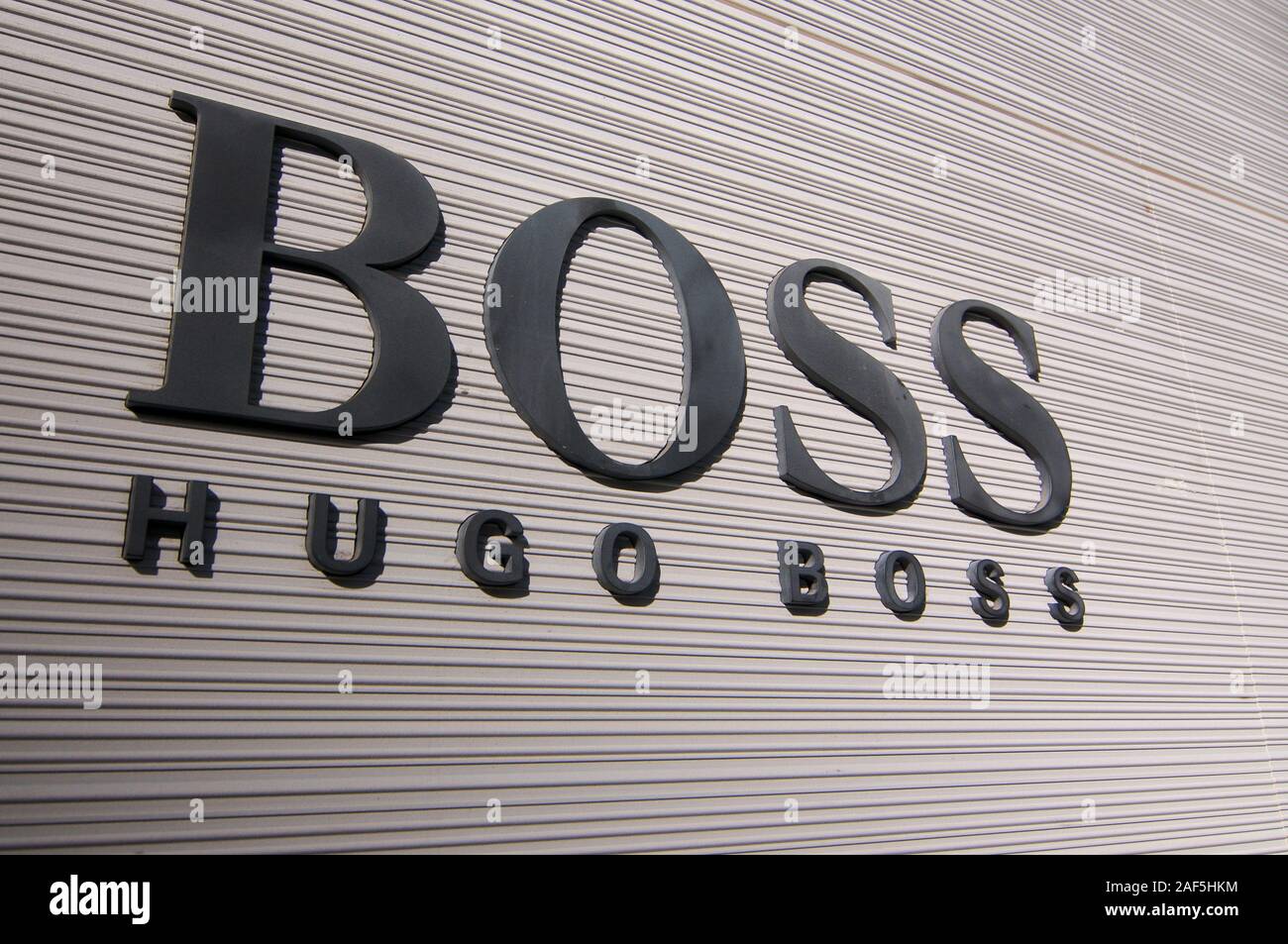 Hugo Boss Branding Fotos e Imágenes de stock - Alamy