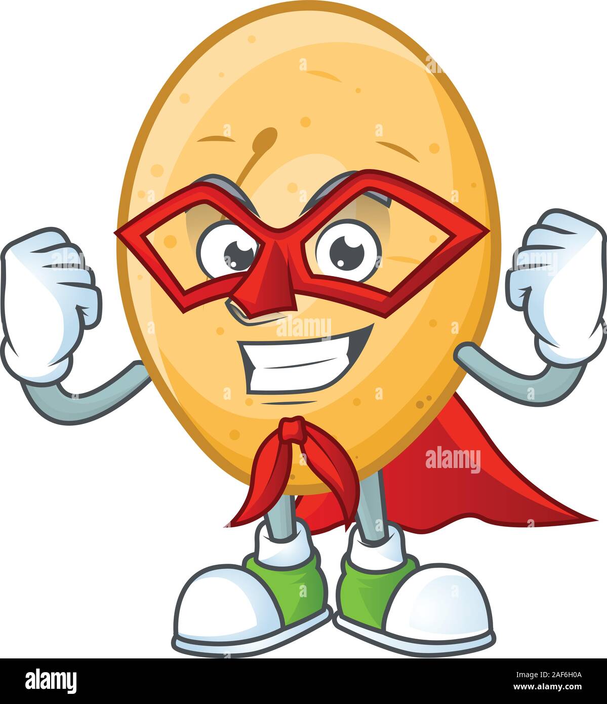 Una caricatura de papa con traje de súper héroe Imagen Vector de stock - Alamy Una caricatura de papa con traje de súper héroe Imagen Vector de stock - Alamy