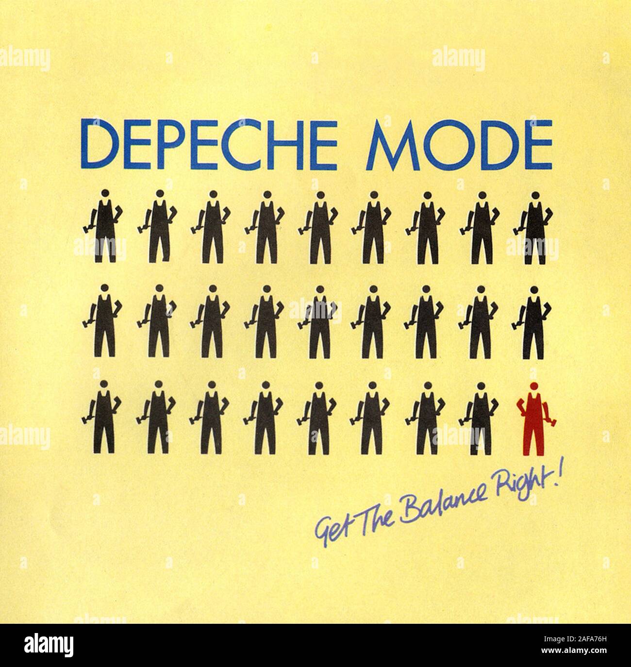 Vintage vinilo record cover - Depeche Mode - A Broken Frame - D - 1982 c  Fotografía de stock - Alamy