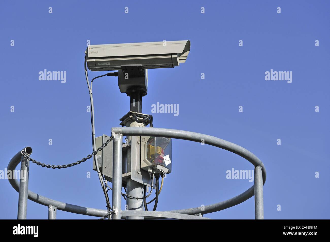 Überwachungskamera Foto de stock