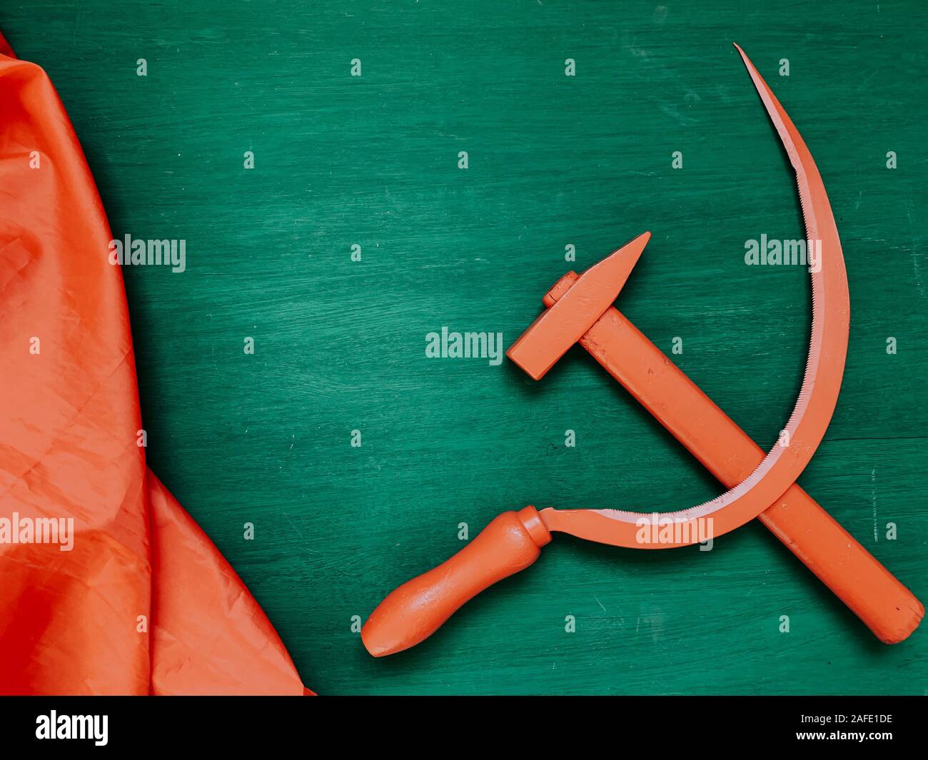 Hoz y martillo rojo Símbolo de Unión Soviética de Rusia historia ...