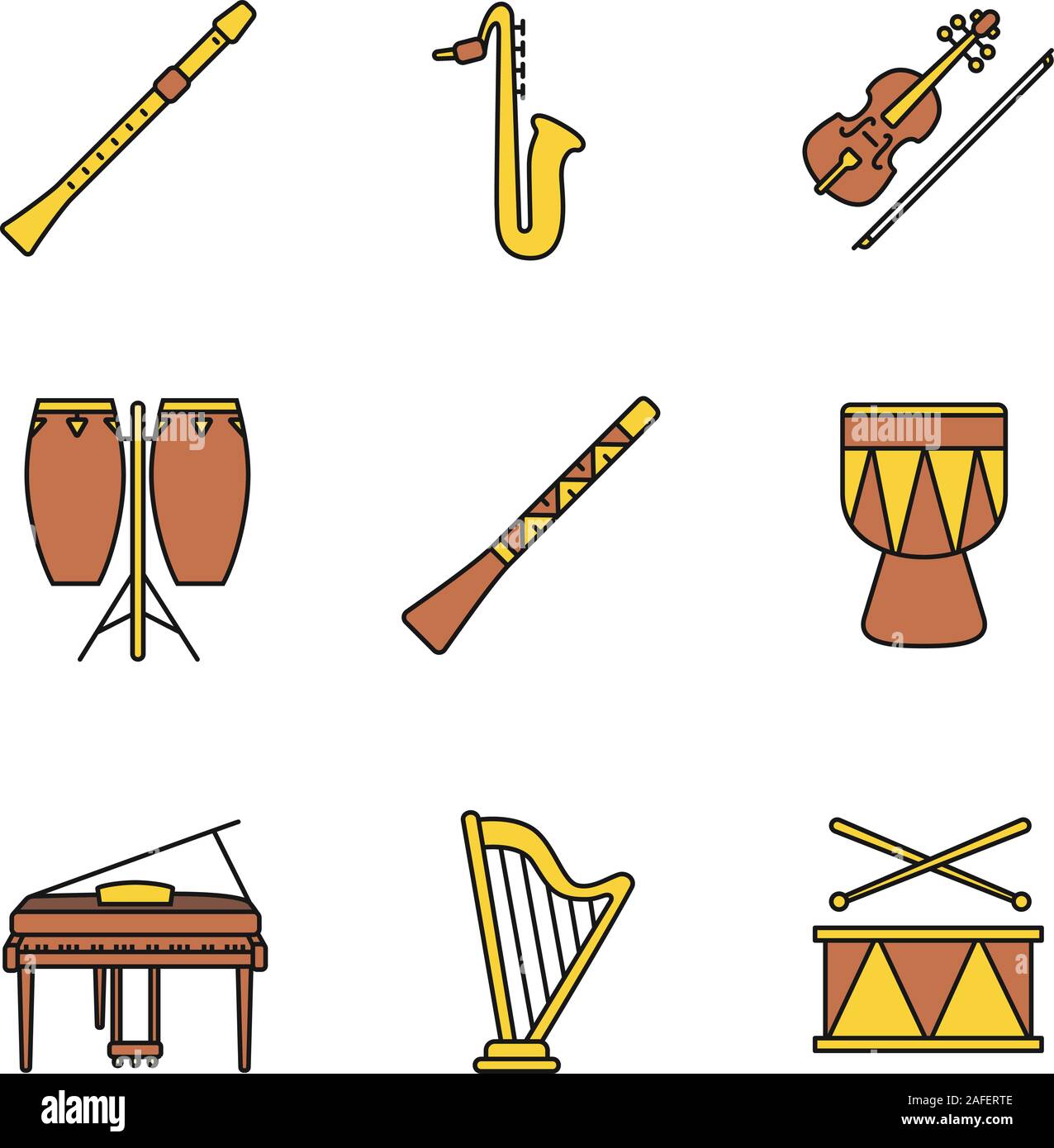 Flauta y tambor Imágenes recortadas de stock - Alamy