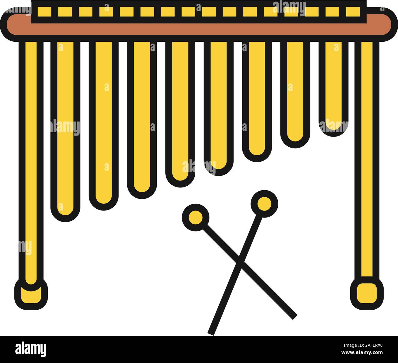 Marimba Imágenes vectoriales de stock - Alamy