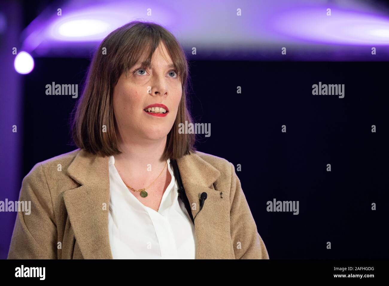 Jess Phillips, MP para Yardley Birmingham ilustra a la ICC cuando ocupó su asiento. Jess Phillips está en pugna por el liderazgo del partido laborista Foto de stock