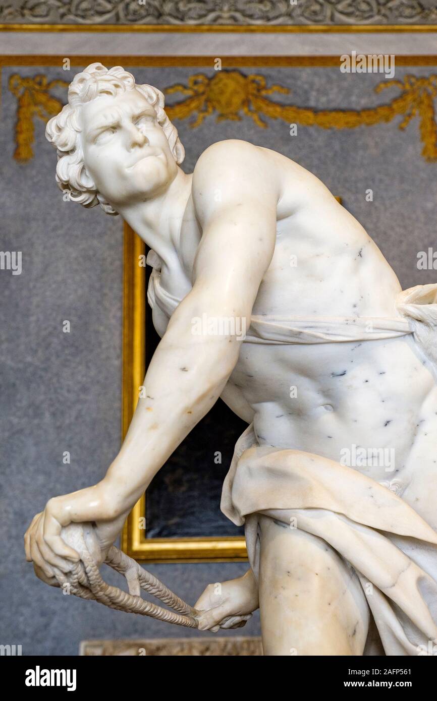 Escultura de David, Gian Lorenzo Bernini, Galleria Museum