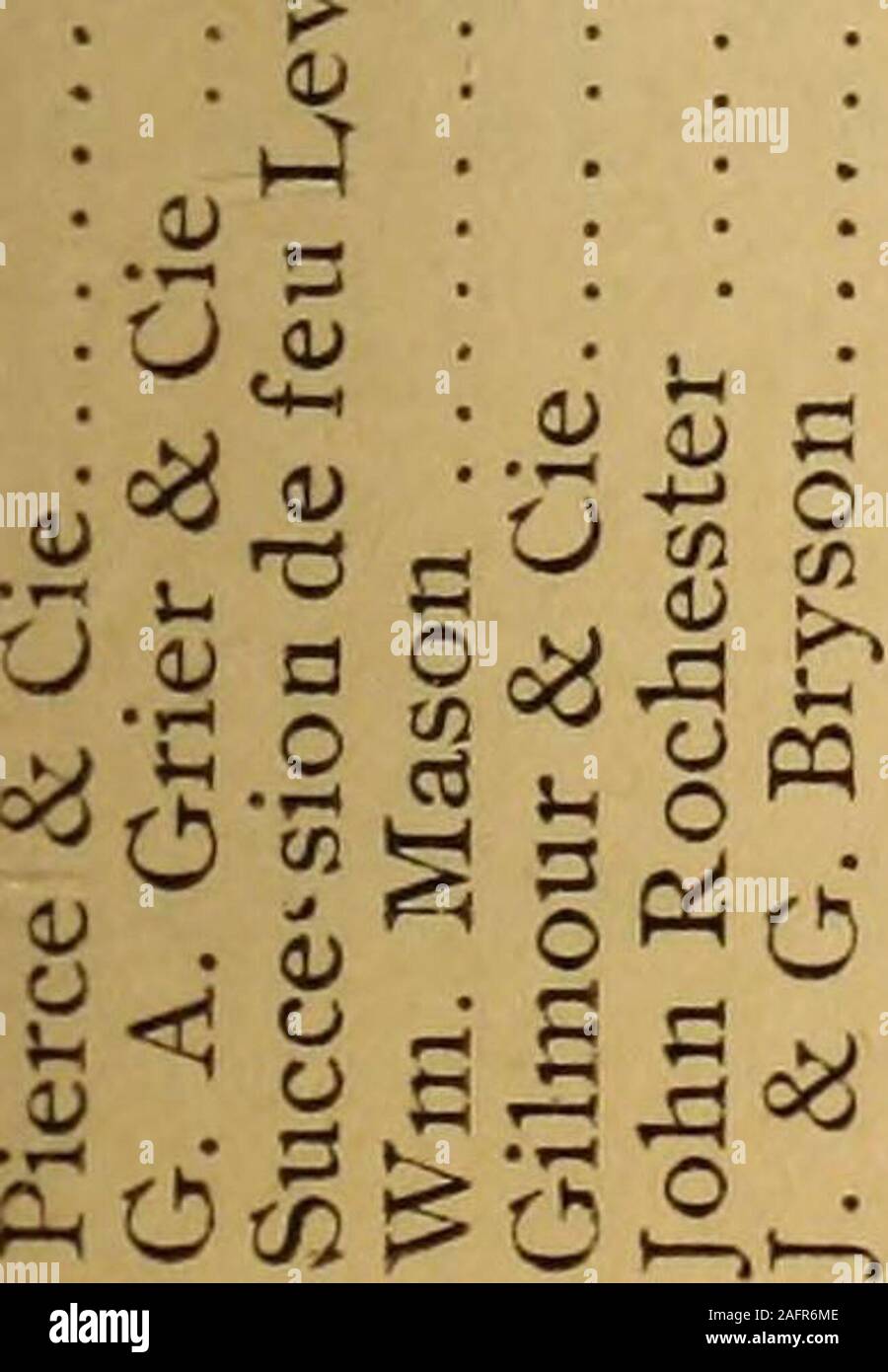 . Documentos de la reunión de la Puissance du Canada- 1901 (volumen 35, no.8, los documentos de la reunión de 19 à 20). Foto de stock