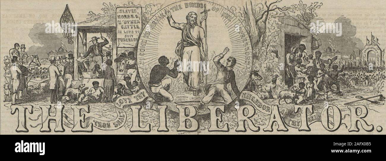 . El libertador. ≪t misión extranjera* i" la esclavitud. K. ByfJharioe Whipple, nearlyItoO- un volumen de páginas. En hace 81 mute-ia papi el 30 de agosto. ?Il él LIBER A T O 11 - SE PUBLICA - CADA FEIDAY MOKNIUG, 221 WA3HIHGTOW HOOM Street, nº 6. ROBERT F. WALLOUT, Ckneual Agext. E£T TÉRMINOS - dos dólares y cincuenta eonta anuales,en uiiviiuiio. jjgpFivo bo copias se envían a una dirección para tendollars, si el pago realizado en advanoa bo. ISP todas las remesas van a hacerse, y todas las letras re-relativos a tbo preocupaciones pecuniarias de papel están a bodireeli tlio.il (post pago) para el Agente General. £5f Advertisemen Foto de stock