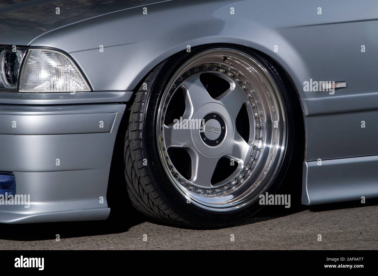 BMW E36 M3 Serie 3 de forma convertible con suspensión neumática