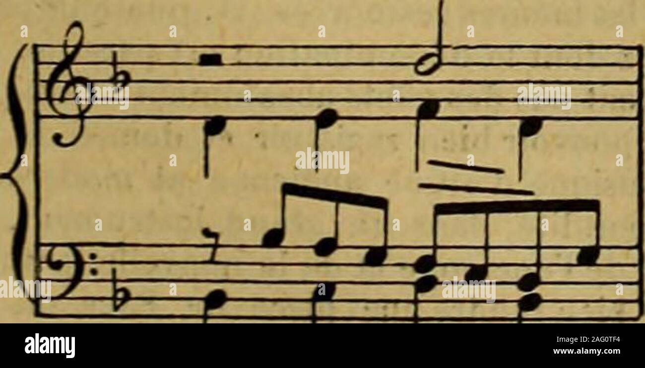 . Encyclopédie de la musique et Dictionnaire du Conservatoire ... compte en outre de la diUérence entre 1. RoBERDAV conseille dans VAduertissemeni de ses Fugues et Ca-precios, (le jouer sans hâte : ?> Il ne me reste plus vous dire queles quà caprichos doivent fqinnt à la m^^seguro) se jouer à disrrétion et fortlentemi^nt quoy quils soient notés i"ar di-S crochues et dobla-cro-chues. I [Archives fies Maîtres de lOrgue, vol. malos. p. 2 ) La lenteurdu mouTemeiit peut nous faire comprendre pourquoi, dans les anciens milircs oeuvresdes et même dans depende de Bach, en rencontre desoctaves ou des quin Foto de stock