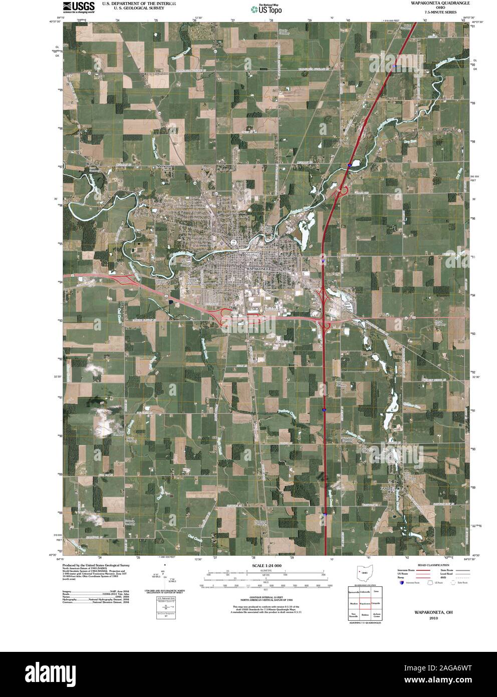 Mapa de ohio fotografías e imágenes de alta resolución Alamy