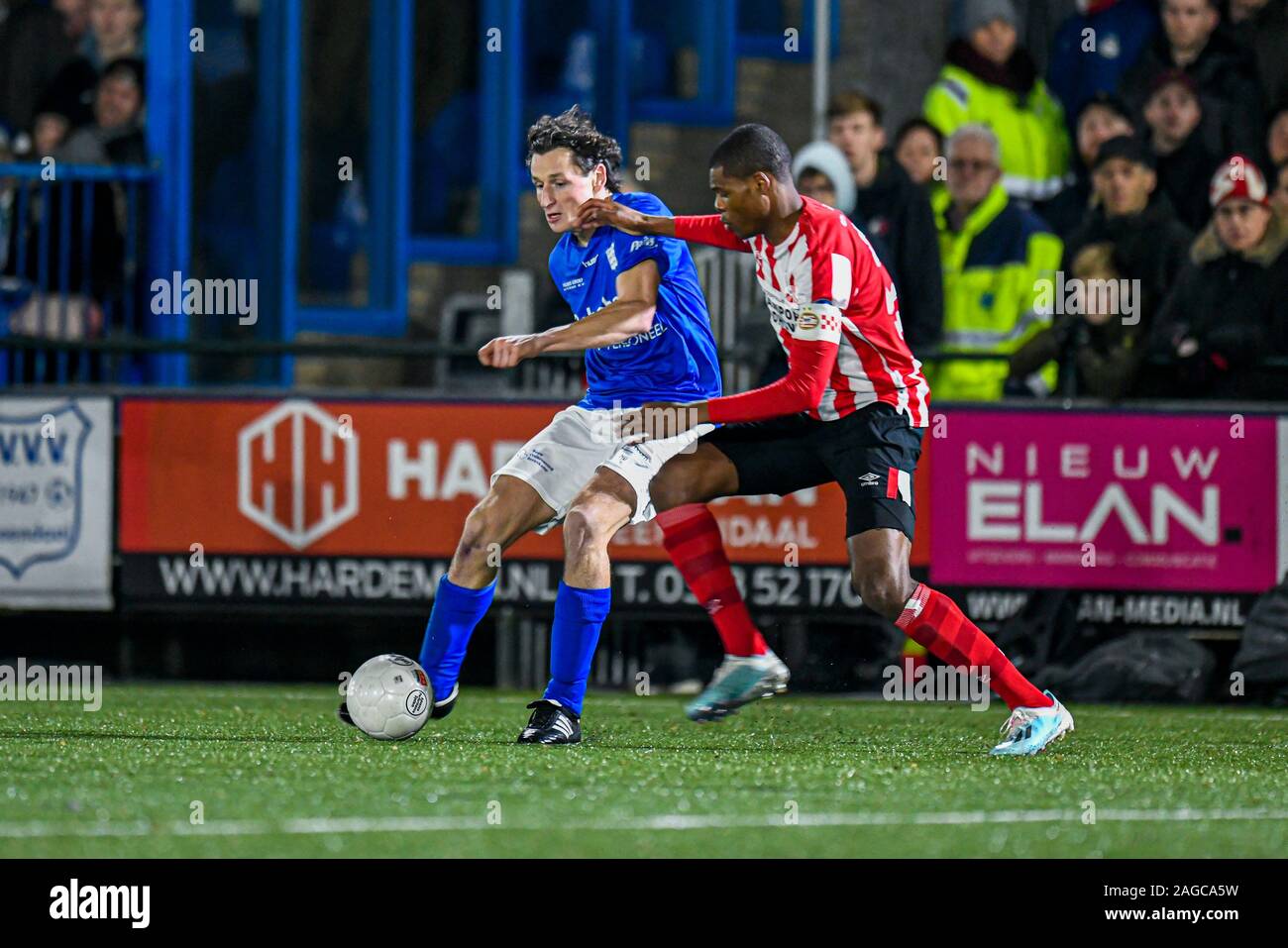 VEENENDAAL, 18-12-2019 ,Sportpark Panhuis, KNVB Beker, GVVV - PSV