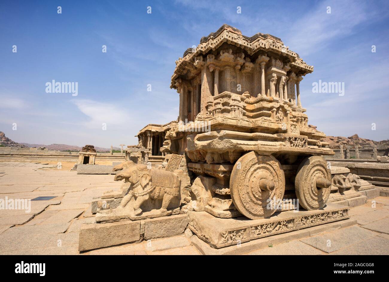 Hampi, India Foto de stock