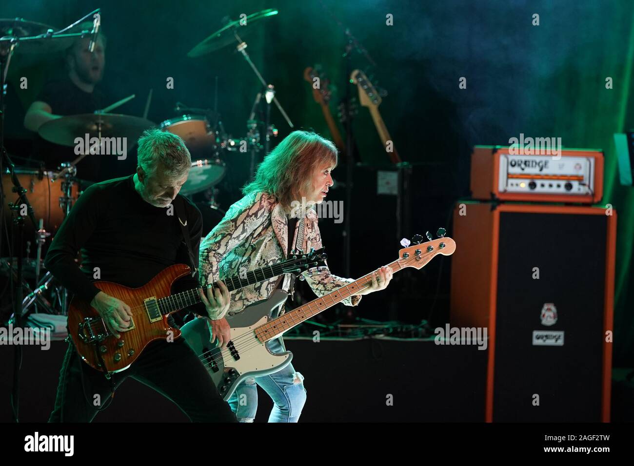 SUZI QUATRO & Band live im Kulturpalast Dresden. Dresden, 18.12.2019 Foto de stock