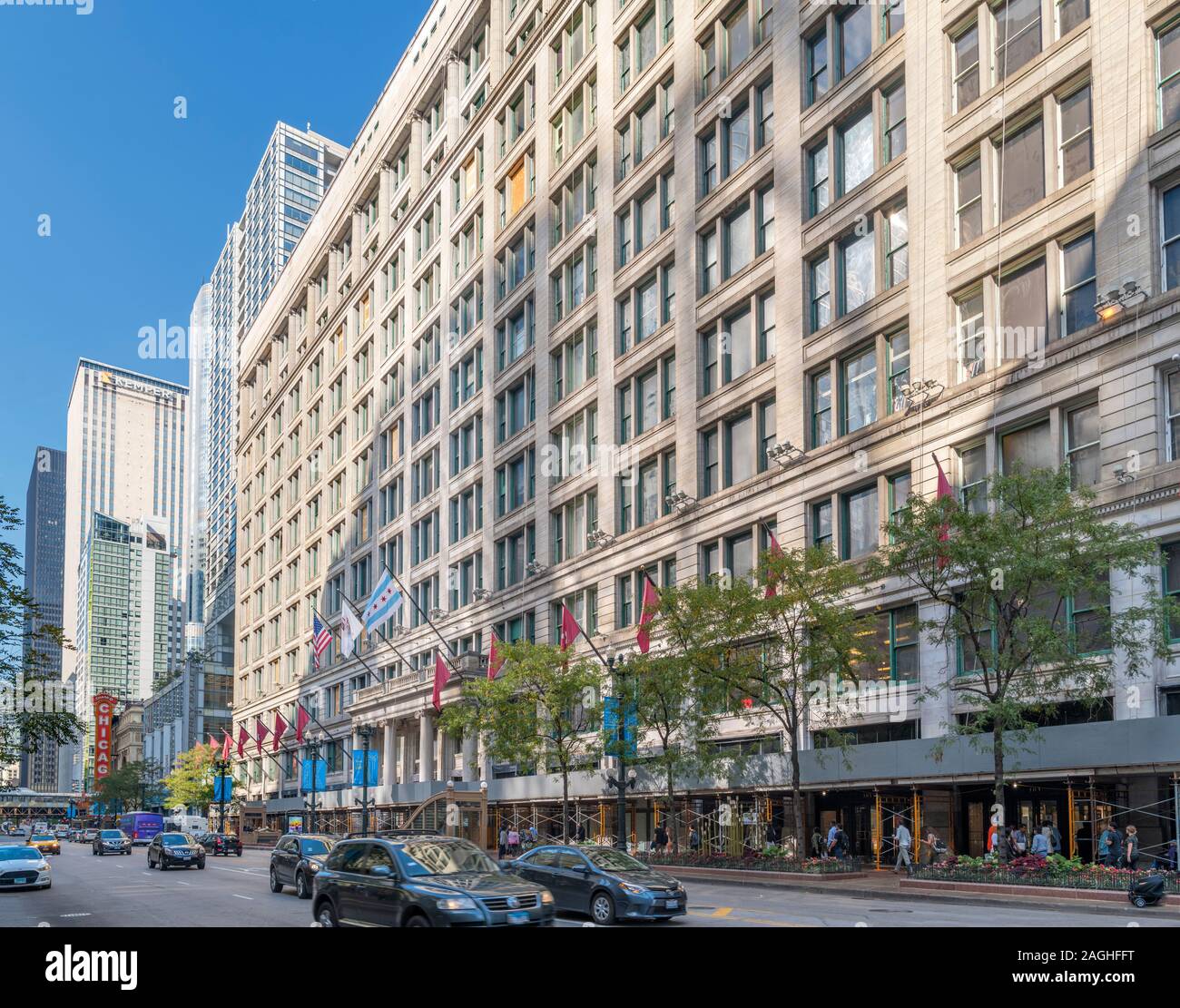 Edificio de Almacenes Marshall Field en State Street en el distrito de
