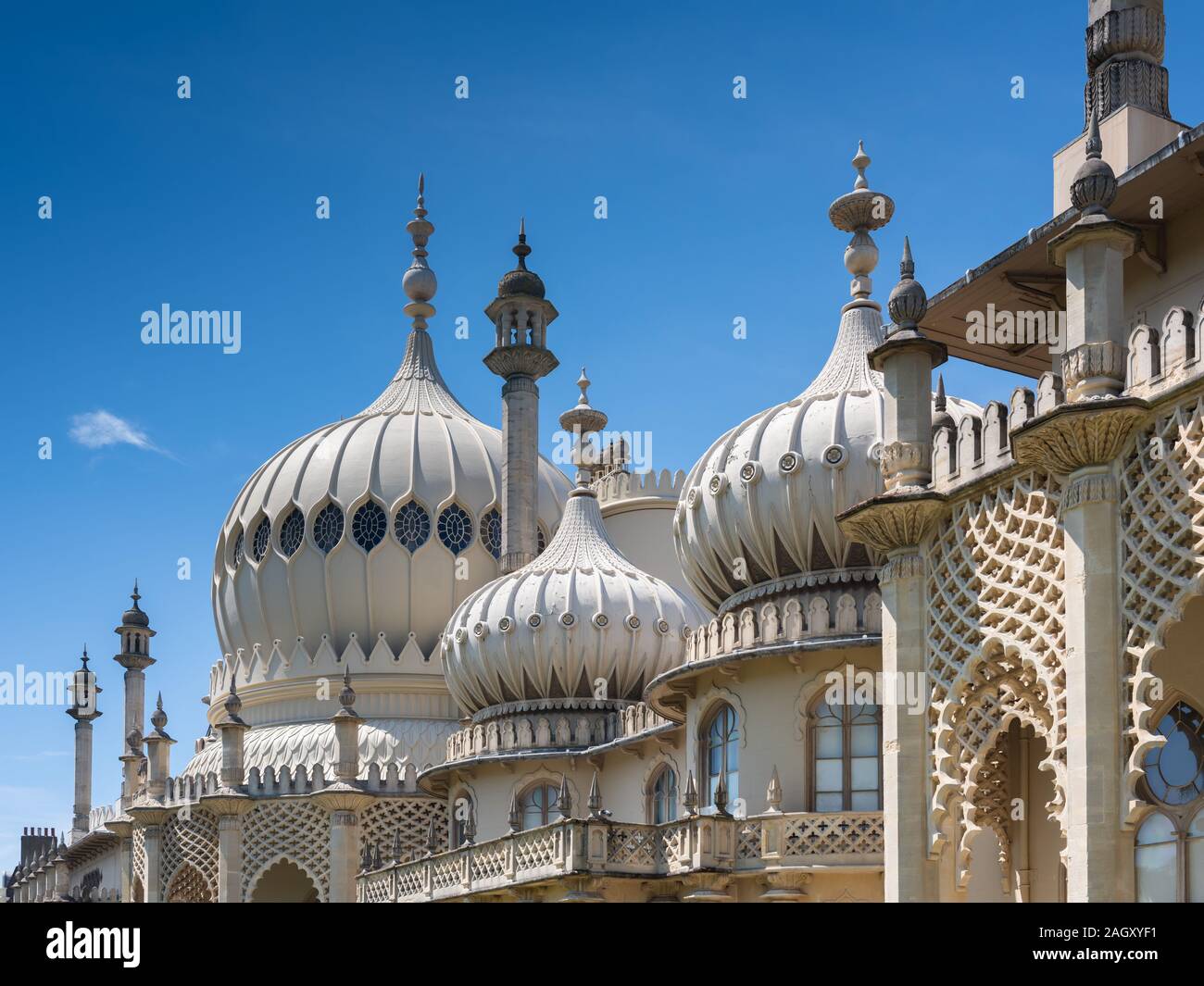 Royal Pavilion, Brighton, REINO UNIDO Foto de stock