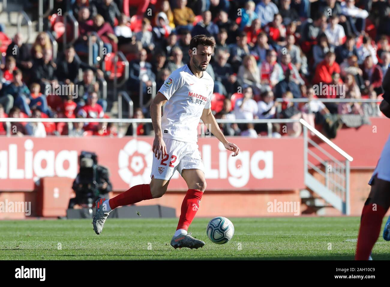 Palma de Mallorca, España. 21 dic, 2019. Franco Vázquez (Sevilla) fútbol/Soccer : español 'La Liga Santander" coincidencia entre el RCD Mallorca 0-2 Sevilla FC en el estadio de Son Moix en Palma de Mallorca, España . Crédito: Kawamori Mutsu/AFLO/Alamy Live News Foto de stock