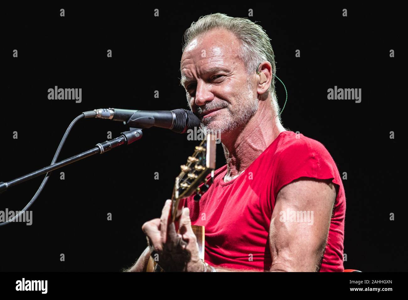 Sting durante la picadura - mis canciones Tour 2019, GEOX Live Arena,  Padova, Italia, 30 de Jul de 2019 Fotografía de stock - Alamy