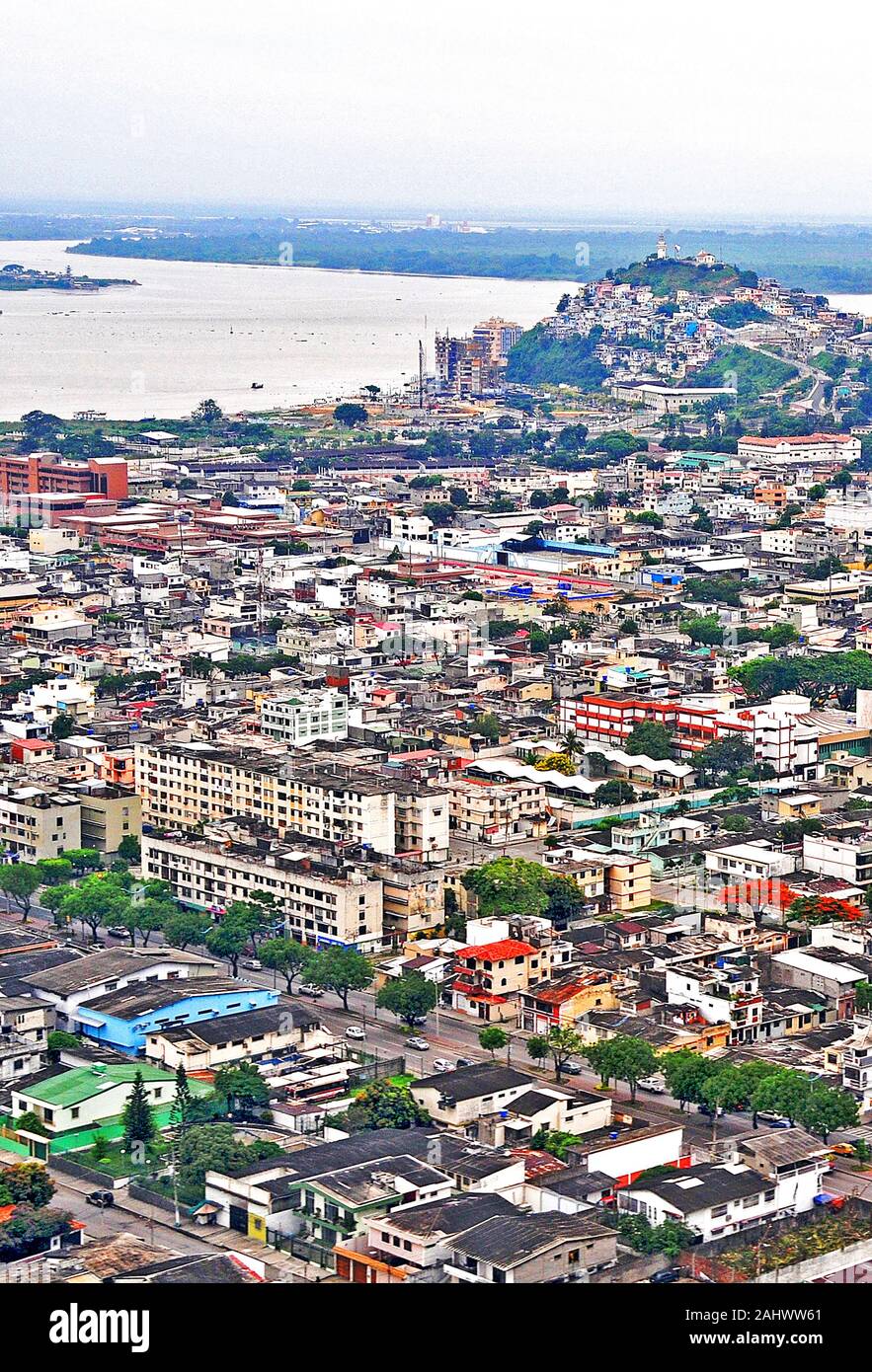 Ecuador guayas province guayaquil aerial fotografías e imágenes de alta