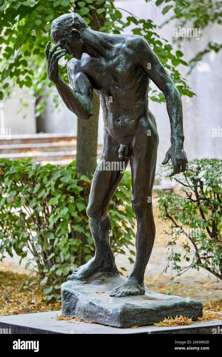 '''Pierre de Wissant'', circa 1910, escultura de Auguste Rodin (1840